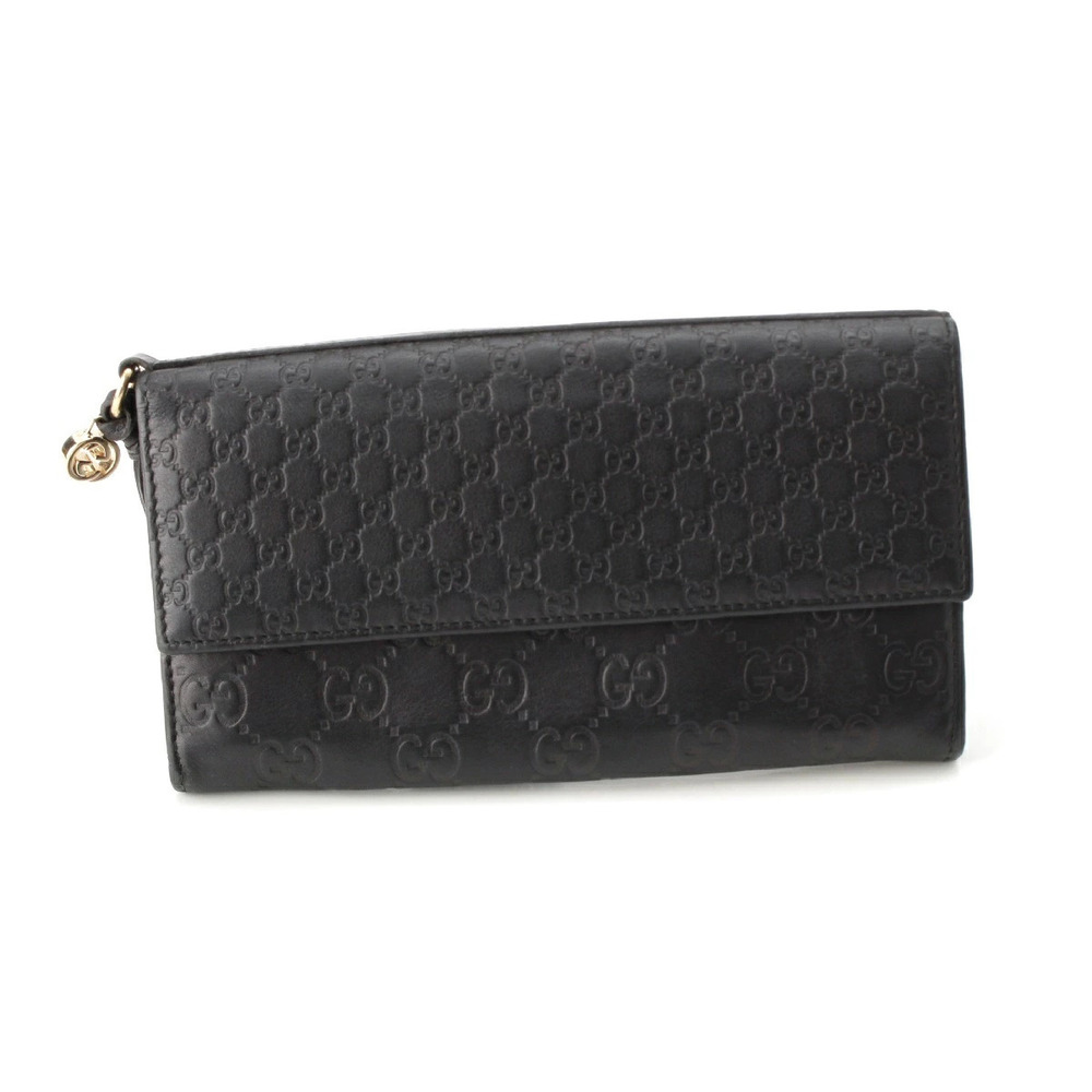 Gucci Microguccissima Long Wallet Black